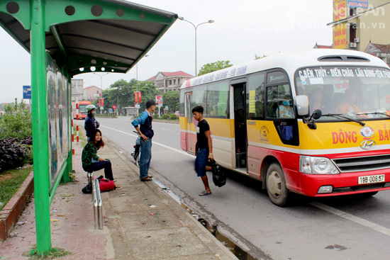 Báo giá quảng cáo trên xe bus tại Nghệ An