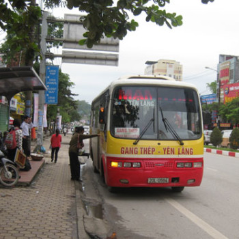Báo giá quảng cáo trên xe bus tại Thái Nguyên