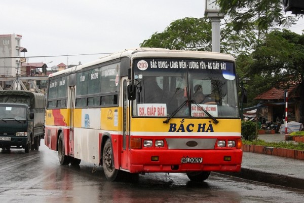 Lộ trình tuyến xe buýt Bắc Giang