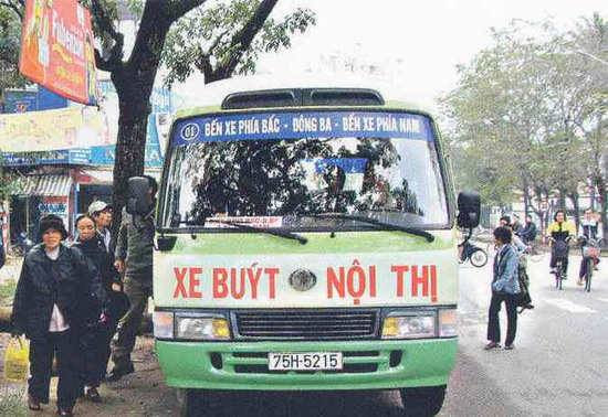 Xe buýt tại Bình Thuận