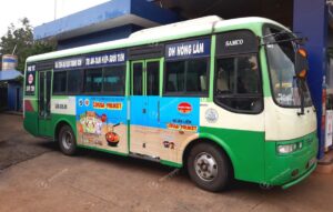 Lộ trình các tuyến xe bus tại Hậu Giang