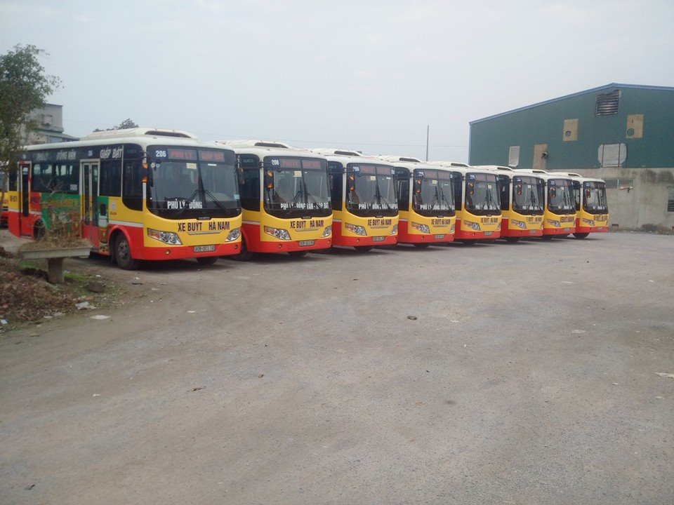 Lộ trình tuyến xe buýt tại Hà Nam
