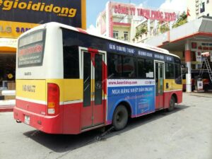 AEON quảng cáo trên xe bus tại Hải Phòng, Quảng Ninh, Bắc Ninh