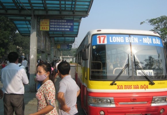 Lộ trình xe bus tuyến 17 tại Hà Nội