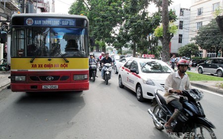 Lộ trình xe bus tuyến 25 tại Hà Nội