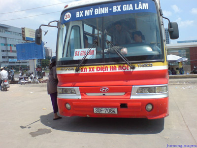 Lộ trình xe bus tuyến 34 tại Hà Nội