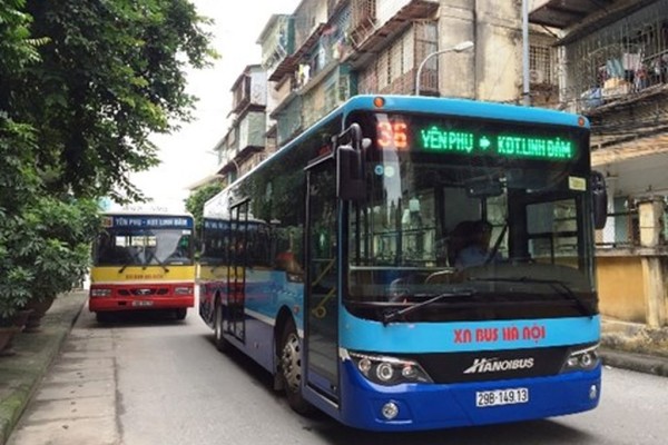 Lộ trình xe bus tuyến 36 Hà Nội