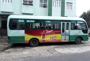 Quảng cáo xe bus Đồng Nai - Đà Lạt | Nước chấm cá cơm 3 miền