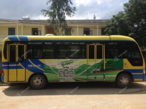 Quảng cáo trên xe bus tại Đà Nẵng - Bia Huda