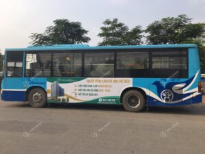 Quảng cáo trên xe bus tại Hà Nội - Anland Premium