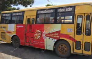 Quảng cáo trên xe bus Miền Trung - Tuần lễ Vàng tại Nguyễn Kim
