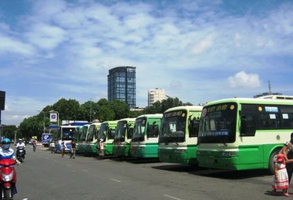 Lộ trình các tuyến xe bus tại Long An Bus Advertising