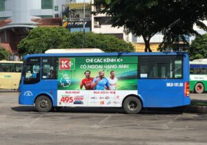 Quảng cáo trên xe bus TP Hồ Chí Minh - Truyền hình K+