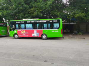 Chiến dịch quảng cáo xe bus toàn quốc mừng sinh nhật Nguyễn Kim