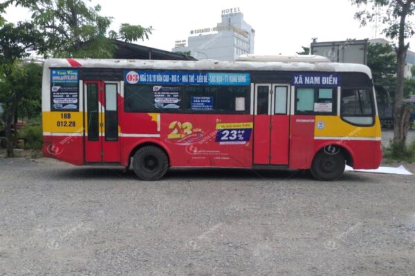 Chiến dịch quảng cáo xe bus toàn quốc mừng sinh nhật Nguyễn Kim