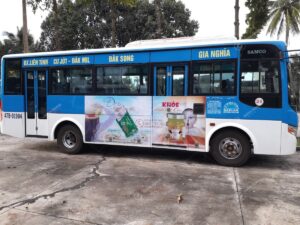 quảng cáo xe bus Kon Tum
