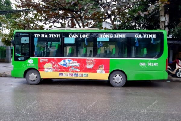 Quảng cáo xe buýt ở Hà Tĩnh