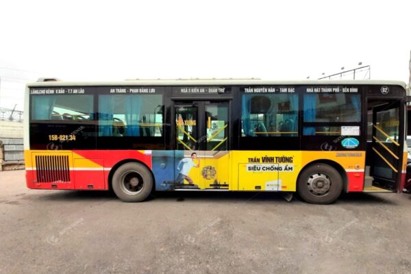 Quảng cáo xe bus tại Hải Phòng