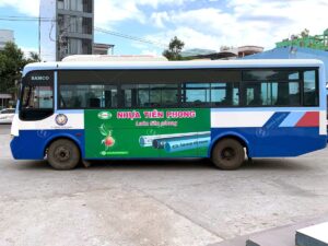 Quảng cáo xe buýt ở Ninh Thuận