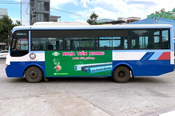 Quảng cáo xe buýt ở Ninh Thuận