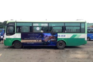 Quảng cáo xe bus tại Bình Dương – Dự án BĐS The Standard