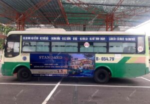 Quảng cáo xe bus tại Bình Dương – Dự án BĐS The Standard