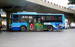 Quảng cáo xe bus tại Hà Nội