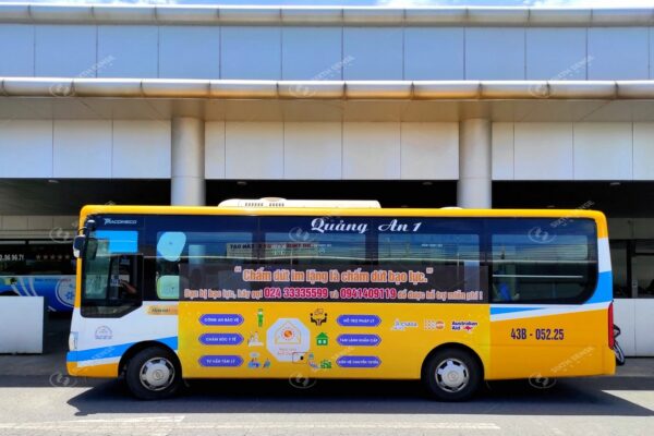 CSAGA quảng cáo xe bus Đà Nẵng giới thiệu Ngôi nhà Ánh Dương