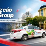 Quảng cáo taxi Group giúp thương hiệu hiện diện trên nhiều tuyến đường tại Hà Nội