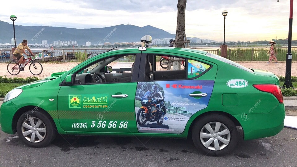 quảng cáo taxi đà nẵng