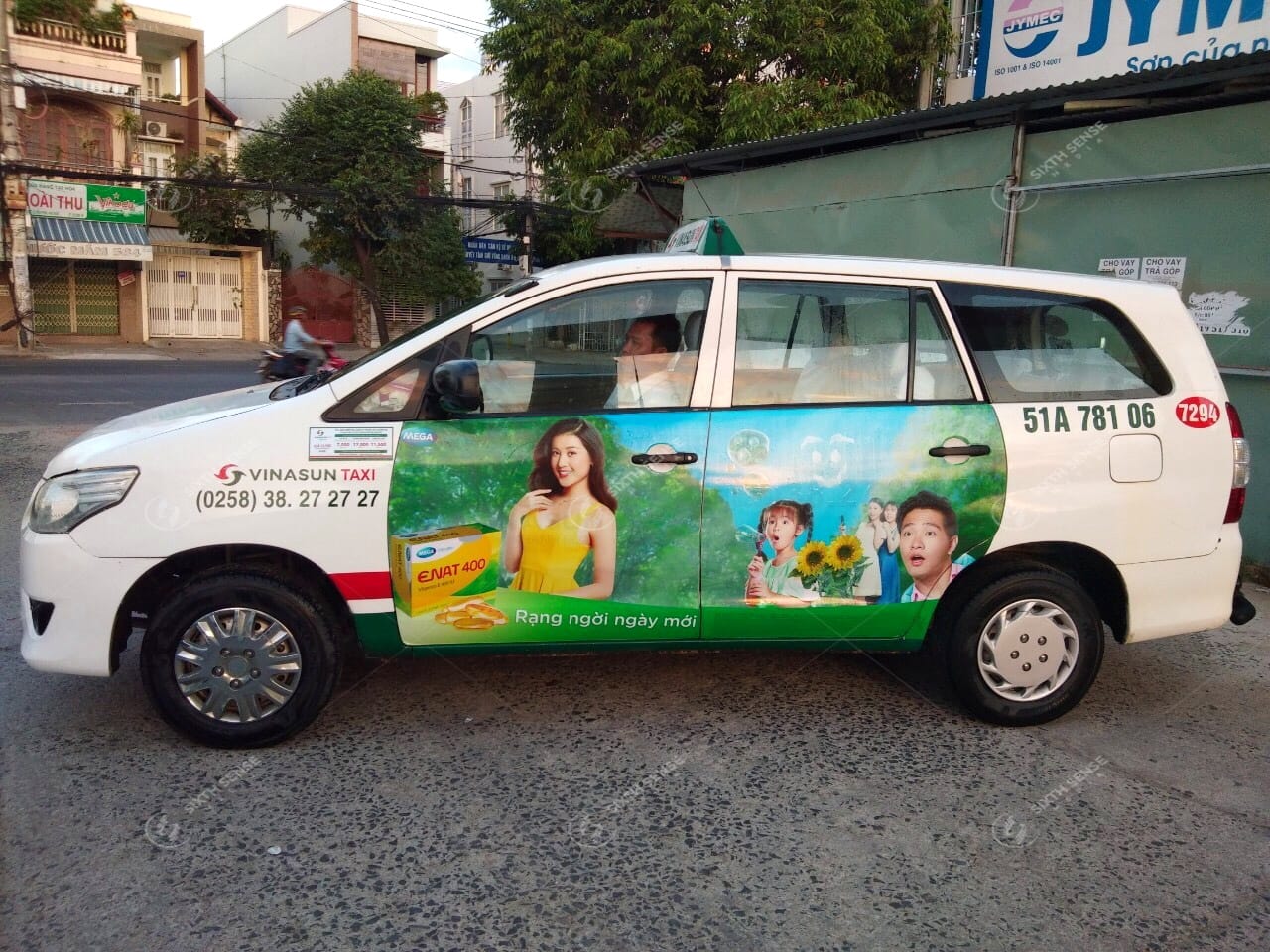 quảng cáo taxi đà nẵng