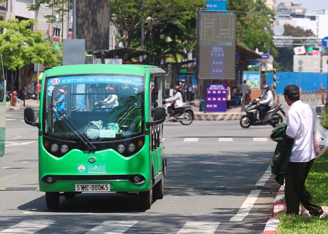 TPHCM phát triển xe buýt mini hướng đến giao thông xanh